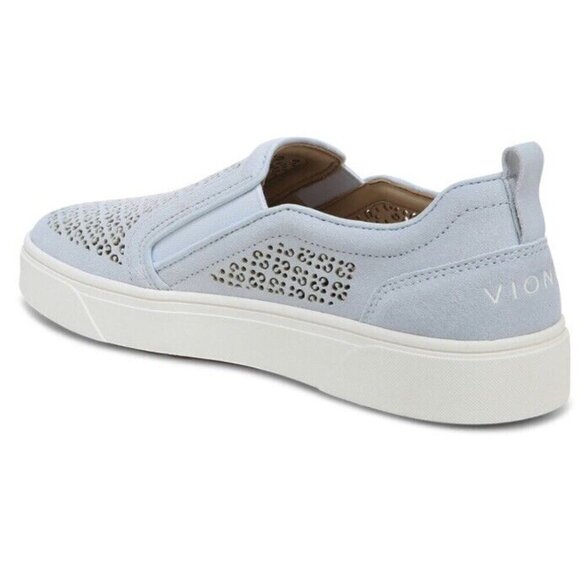 Vionic Kimmie Perf Sneaker Womens 9 Ballard Blue Arch Support New - Picture 7 of 9